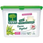 Lessive liquide - larbre vert - 24 doses - savon vgtal - hypoallergnique - sans colorant