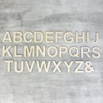 Lettres en bois - artif - alphabet complet - 4 cm - Épaisseur 2 mm - 27 pièces Lettres en bois - artif - alphabet complet - 4 cm - Épaisseur 2 mm - 27 pièces