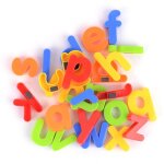 Lettres magntiques ducatives 26 pices pour frigo ou salle de classe label