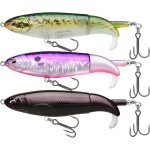 Leurres flottants topwater leurre de p�che surface app�t plopper avec queue pivotante flottante leurres ...
