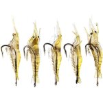 Leurre de pche 10 pices 4cm 1. 3g artificiel raliste en forme de crevette de pche leurre souple appt ...