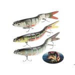 Leurre peche carnassier leurre souple flotteur pecheappts artificiels  articulations pour carpe brochet ...