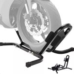 Lve - motosupport bquille motorail de support universel pour motosupport de roue avant de moto de 17 ...