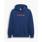 Levis sweat � capuche graphique relaxed bleu homme