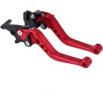 Levier de frein de moto 1 paire de leviers de frein universels 7 / 8 22 mm pour embrayage de moto pit ...
