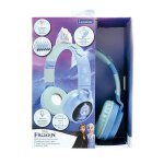 Lexibook - casque lumineux pliable bluetooth� et filaire la reine des neiges avec limitation du volume ...