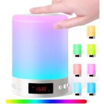 Leytn� enceinte bluetooth lumineuse haut - parleur bluetooth portable sans fil avec lampe color�e commande ...