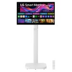 Moniteur - lg - swing 32u889sa - 32 4k - tactile - base � roulettes - webos 24