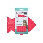 Lickimat felix - tapis de l�chage pour chats - rose