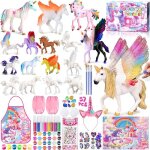 Licorne jouet fille kit de peinture avec 57 licornes activites manuelles pour enfantscadeau fille 6 7 ...