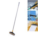 Lid - balai brosse pour sol avec manche amovible 120 rotatif brosse de nettoyage pour salle de bain cuisine ...