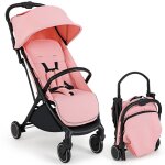 Lifezeal poussette pliable pour enfant 0 - 3 ans poussette bebe confort avec dossier r�glable capote ...