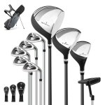 Lifezeal set de golf homme portable droitier sac trépied avec 7 compartiments putter3 bois: driver fairway ... Lifezeal set de golf homme portable droitier sac trépied avec 7 compartiments putter3 bois: driver fairway ...
