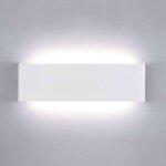 Lightess applique murale int�rieure led 16w - blanc froid ip44 moderne. lampe murale enfant pour chambre ...