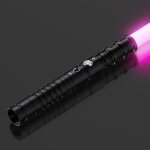 Lightsaber sabre laser 7 couleurs sabre lumineux avec poigne en mtal avec modes sonores dueling fx ...