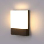 Lightsjoy 18w lampe extrieur led applique exterieurs murale ip65 impermable clairage mural dextrieur ...