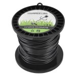 Ligne de dbroussailleuse ronde pour husqvarna 3. 3mm fil de coupe noir pour ferme plupart des tondeuses ...