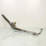 Ligne de pot d�chappement � pompe pour mobylette peugeot 103 bras oscillant rond