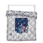 Couette imprim�e r�versible - stitch - lilo et stitch - 240x220 cm - 250 g / m� - lavable en machine