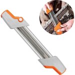 Lime 2 en 1 - 4 mm - aff�teur de cha�ne de tron�onneuse - lime 2 en 1 - aff�teur de cha�ne - durable ...