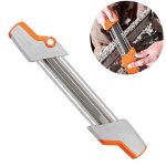 Lime 2 en 1 - 4 mm - aff�teuse de cha�ne de tron�onneuse - durable et r�sistante � la rouille - utilisation ...