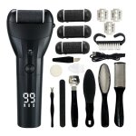 Lime � pieds �lectrique18 en 1 dissolvant de callosit�s limes � pieds pour peau dure ensemble p�dicure ...