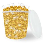 Lindt 100 bouches lindor blanc c?ur fondant 1. 25 kg de chocolat  offrir ou  partager entre amis ou ...