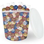 Lindt assortiment de 100 bouches lindor au chocolat noir 70% noir 45% et double chocolat 1. 25 kg de ...