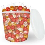 Lindt assortiment de 100 bouches lindor lait fondant / noisette / caramel 1. 25 kg de chocolat  offrir ...
