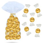 Lindt assortiment de 40 bouches lindor au chocolat blanc c?ur fondant 500 g de chocolats  partager ...
