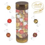 Lindt tube garni de 25 chocolats lindor : assortiment gourmand 5 vari�t�s (blanc lait noir ) - 310g pour ...