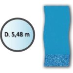 Liner pour piscine - swimline - li1848sb - diamtre 5. 48m - pvc souple - impermable