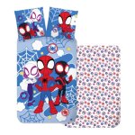 Linge de lit bébé / enfant spydey en bleu 100x135cm Linge de lit bébé / enfant spydey en bleu 100x135cm