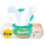 Lingettes bebe - pampers - harmonie protectcare - 100% fibres vgtales - hypoallergniques - douceur ...