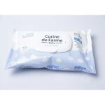 Lingettes - corine de farme - essential - 99% eau - hypoallerg�niques - pack de 70