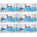 Lingettes humides pour b�b�s et enfants kindii 99% eau aloevera 6pcs