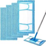 Lingettes de nettoyage r�utilisables pour balai flash speedmop en microfibre r�sistante pour nettoyage ...