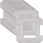 Lingettes de nettoyage pour robot laveur de vitres - woopso - lot de 10 - compatible ecovacs winbot w1 ...