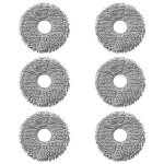 Lingette - phonillico - roomba plus 505 / 404 combo - lot de 6 - lavable - microfibre