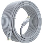 Link - e : cable reseau ethernet haut d�bit rj45 10m cat. 6 gris compatible connexion internet box routeur ...