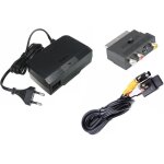 Link - e : chargeur secteur câble audio video s - video et adaptateur peritel compatible avec la console ... Link - e : chargeur secteur câble audio video s - video et adaptateur peritel compatible avec la console ...