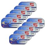 Lio - lot 10x sardine  lhuile de tournesol pimente - bote 125g