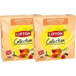 Lipton - 2 coffrets th�s et infusions selection lipton feel good 180 sachets - 12 parfums diff�rents ...