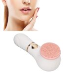 Lis brosse nettoyante pour le visage �lectrique pour le visage 6000 tr / min vitesse de rotation 3 t�te ...