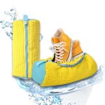 Liser� vert lot de 2 sacs de lavage pour chaussures baskets sacs � linge r�utilisables en microfibre ...