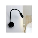 Liseuse de chevet led 3w liseuse led cygne flexible (noir) applique murale liseuse led avec interrupteur ... Liseuse de chevet led 3w liseuse led cygne flexible (noir) applique murale liseuse led avec interrupteur ...