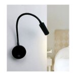 Liseuse de chevet led 3w liseuse led cygne flexible (noir) applique murale liseuse led avec interrupteur ... Liseuse de chevet led 3w liseuse led cygne flexible (noir) applique murale liseuse led avec interrupteur ...