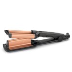 Lisseur - babyliss - w2447e - effet wavy, jusqu' 200c avec des plaques larges et ondules en tourmaline ...
