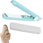 Lisseur boucleur cheveux 2 en 1mini lisseur cheveuxmini fer  lisser en cramiquefer  lisser et boucler ...