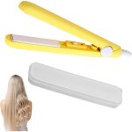 Lisseur boucleur cheveux 2 en 1mini lisseur cheveuxmini fer  lisser en cramiquefer  lisser et boucler ...